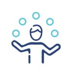 Icon to represent the variety of options presented when going through an insurance broker